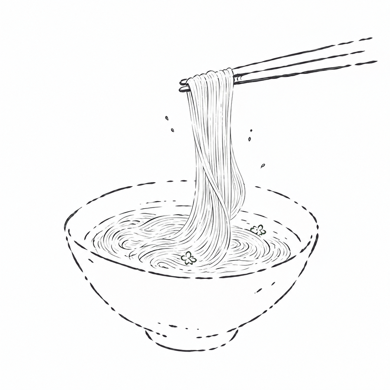 そうめんイラスト