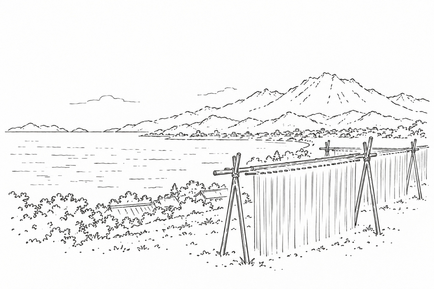 島原の風土と そうめんづくり